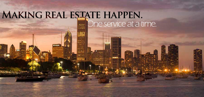 Making real estate happen. One service at a time.